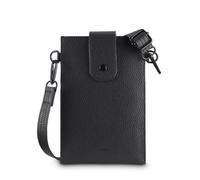 Etui bandoulière universel pour tél. 17,5x11cm, Noir