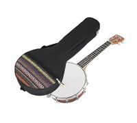 Étui Banjo Sac Banjo à 4 cordes 25 pouces, fourre-tout for ukulélé Musical ethnique, étui en coton, imperméable tissu Oxford for