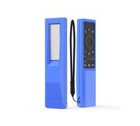 (étui bleu) Coques pour Samsung Qled Tv BN59-01357C Solarcell Smart Remote Control BN59-01357B BN59-01357E