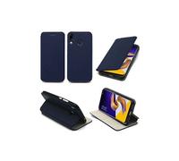 Etui bleu Slim Cuir Style avec stand - Housse Folio Flip Cover coque de protection anti choc - Accessoires pochette : Exceptional case . pour Asus
