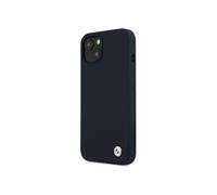 etui bmhcp13ssilsur iphone 13 mini 5,4 granatowy/bleu coque dur silicone signature