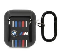 Étui BMW AirPods 1 noir à lignes multicolores