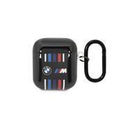 Étui BMW AirPods 1 noir à lignes multicolores