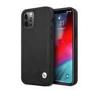 Etui Bmw Bmhcp12Lrcdpk Iphone 12 Pro Max6,7 Czarny/Black Hardcase Leather Deboss