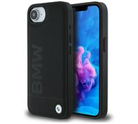 CG Mobile Coque BMW Leather Hot Stamp pour iPhone 16e (Noir)