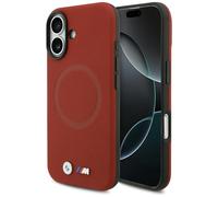 Etui BMW M FW Metal Logo MagSafe do iPhone 17 czerwony