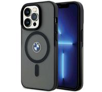 Étui BMW pour iPhone 15 Pro 6.1 noir étui rigide IML Signature MagSafe
