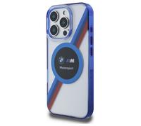 Étui BMW pour iPhone 16 Pro Max 6.9 transparent étui rigide Motosport IML Circle MagSafe