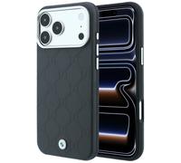 Étui BMW Sign Deboss Quilted pour iPhone 18 Pro Max / 17 Pro Max, couleur anthracite