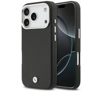 Étui BMW Sign Full Wrapped Metal MagSafe pour iPhone 17 Pro, noir