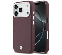 Étui BMW Sign Full Wrapped Metal MagSafe pour iPhone 17 Pro, rouge