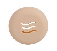 Étui bouffant en poudre rond - Sac de rangement bouffés en poudre, boîte de bouffées cosmétiques anti-poussière | Étui Pufff humide et sec respirant, éponge de maquillage portable pour les stockages