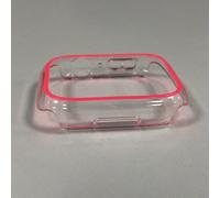 Etui cadre de protection lumineux PC Pink