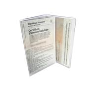 Etui carte grise - SURDISCOUNT - 3 volets - Cristal transparent - Fabrication française - Pratique