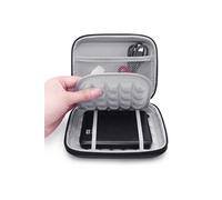 Etui case boîtier sac housse de protection antichoc Grande dimension pour disque dur externe 2,5 Western Digital Toshiba Stor.E Basics Seagate