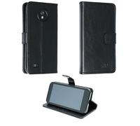 Étui caseroxx pour Omnipod 5, Housse Bookstyle en Cuir artificiel, noir