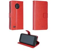Étui caseroxx pour Omnipod 5, Housse Bookstyle en Cuir artificiel, rouge