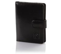 Étui CB porte-cartes de visite TK160 Cuir noir vernis - TK 1979 - Petite Maroquinerie - Idée cadeau