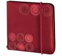 Etui CD/DVD - Hama - Up to Fashion - Rouge - Nylon - 24 CD/DVD