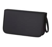 Etui CD noir pour 104 CD - HAMA - Action - Fermeture claire et poignée de transport