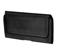 Étui Ceinture - AVIZAR - Universel - Cuir Noir - Taille XL - Fermeture Aimantée
