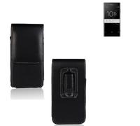 Etui ceinture cas pour Sony Xperia XA1 Plus noir clip Slim