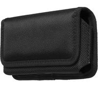 Étui Ceinture Horizontal Pour Téléphones Portables/Smartphones, Taille L, Dimension Intérieure 15,5 X 7,8 X 1,2 Cm, Textil, Pince De Ceinture, Fermeture Magnétique, Noir[Shj41906625]