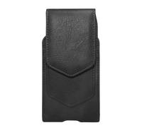 Etui Ceinture pour Smartphone 6.7-6.9" - Fermeture Magnétique - Porte-carte - Noir