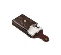 Avizar Étui Ceinture Universel en Éco-Cuir avec Bandoulière Marron