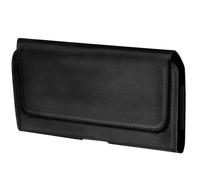 Etui Ceinture Universel Taille XL Cuir Royal Fermeture Aimantée Noir