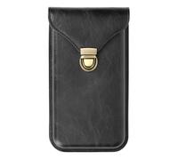 Étui Ceinture Vertical pour Smartphone 6.7 pouces - AVIZAR - Noir - Porte carte Clip