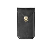 Etui Ceinture Vertical pour Smartphone 6.7 pouces Porte carte Clip Noir