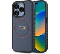 Red Bull Rbhmp15L24Puilvr Iphone 15 Pro 6.1" Étui rigide bleu marine/cuir marine Anneau rouge Magsafe