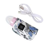 Étui chauffant pour biberon avec chargement USB - 3 vitesses réglables - Sac de chauffage isotherme pour lait maternel, Paradis de la jungle