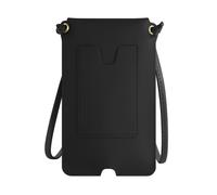 Etui chaussette Smartphone avec Rangement carte Simili cuir Noir
