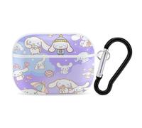 Étui Cinnamoroll compatible avec les AirPods Pro, design mignon pour femmes, compatible avec la recharge sans fil