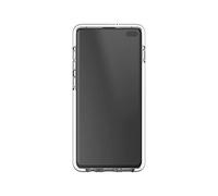 Étui clair Gear4 Piccadilly avec protection avancée contre les impacts [Protégé par D3O], design mince et robuste pour Samsung Galaxy S10 Plus - Blanc