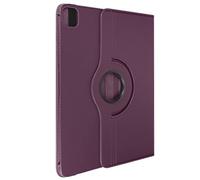 Étui Clapet - iPad Pro 11 2024 - Folio Rotatif 360 - Violet - Coque Rigide - Design Élégant