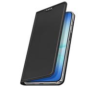 Étui Clapet pour Galaxy A17 avec Porte-cartes Série Skin Pro Dux Ducis Noir