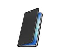 Etui Clapet pour Galaxy A17 avec Porte-cartes Série Skin Pro Noir