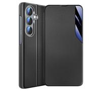 Étui Clapet pour Galaxy S26 Plus Conception Bi-Matière avec Fonction Support Noir
