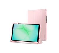 Etui Clapet pour Galaxy Tab A11 Auto-Veille avec Support et Porte Stylet Tech Protect Rose