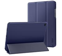 Étui Clapet pour Galaxy Tab A11 Plus avec Support Multi Angles et Auto-Veille Tech Protect Bleu nuit
