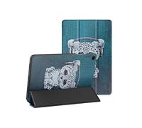 Étui Clapet pour Galaxy Tab A11 Plus Design Chat avec Support et Auto-Veille Tech-Protect Vert Vert