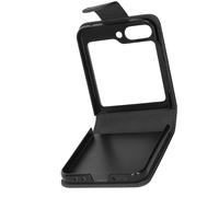 Coque Clapet - AVIZAR - Samsung Galaxy Z Flip 5 - Éco-cuir Noir - Fermeture Magnétique - Protection Complète