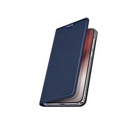 Étui Clapet pour Honor Magic 8 Lite avec Porte-cartes Série Skin Pro Dux Ducis Bleu nuit