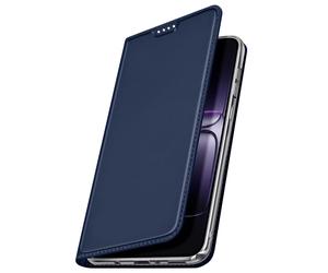 Étui Clapet pour OnePlus Nord 5 avec Porte-cartes Série Skin Pro Bleu nuit