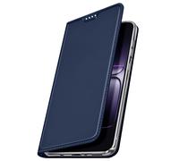 Étui Clapet pour OnePlus Nord 5 avec Porte-cartes Série Skin Pro Dux Ducis Bleu nuit