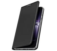 Étui Clapet pour OnePlus Nord 5 avec Porte-cartes Série Skin Pro Noir