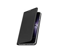 Etui Clapet pour OnePlus Nord 5 avec Porte-cartes Série Skin Pro Noir